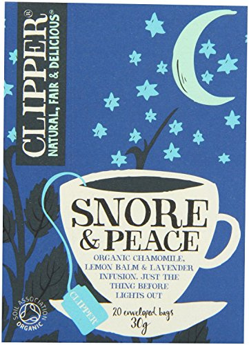 CLIPPER - Infusion Bilogique Relaxante avec Camomille, Lavande, Melisse - 20 Sachets