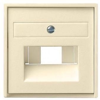Gira Zentralplatte 50 x 50 mm für UAE/IAEST55 cremeweiß-glänzend Anschlußdosen, 27001