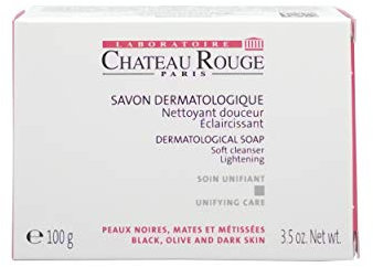 LABORATOIRE CHÂTEAU ROUGE - Savon Dermatologique Unifiant - savon solide - Éclat & Lumière - visage et corps - 100g