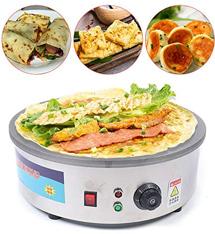 Appareil à crêpes professionnel 2800 W - Qualité supérieure