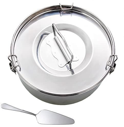 Stainless Steel Flan Mold 1.6QT for Instant Pot 6QT, Silver Molde Para Flan Maker