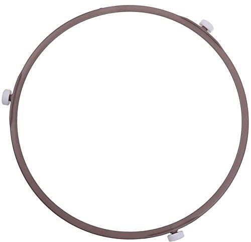 1PCS Microwave Support Ring Microwave Turntable Ring Microwave Plate Roller for Glass Plate Tray Supporting, Brown