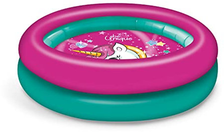 Mondo Toys Piscina Gonfiabile Per Bambini Due Anelli, +10 Mesi, 16916, Multicolore, 25.5 X 5 X 38 Cm