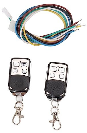 KUIDAMOS Tablero de Control de Motor de Puerta Corredera, Interfaz de Interruptor Externo 220V Tablero de Control de Puerta Eléctrica de Protección de Tiempo para Garaje