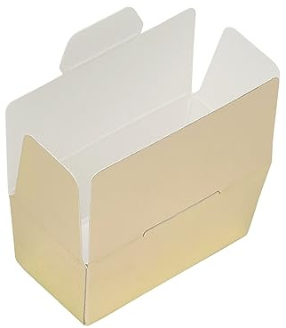 BrandNewCake® Bonbondoosje Gold Metallic - 25 Stück - Perfekt für 2 Pralinen - Hochwertige Geschenkverpackung