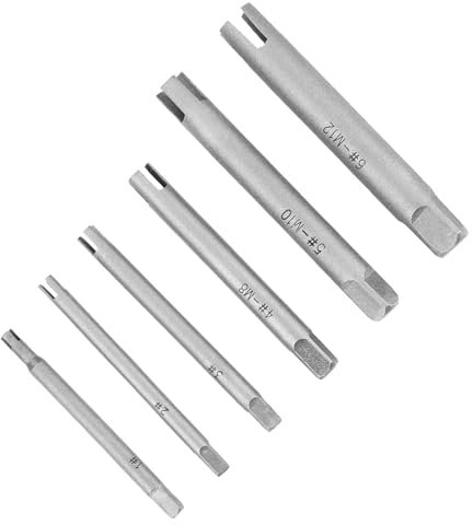 Gewindebohrer-Ausdreher-Set, Wasserhahn-Ausdreher-Set, Abisolierte Schraube, Gebrochener Kopf-Entferner, Hochgeschwindigkeitsstahl, Abisolierter Schraubenauszieher für den