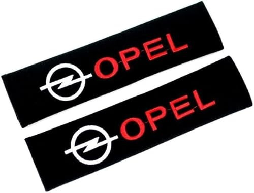 VIPOED 2 Pièces Voiture Protège Ceinture Sécurité Coussin pour OP-el, Amovible Rembourrage Accessoires Intérieure