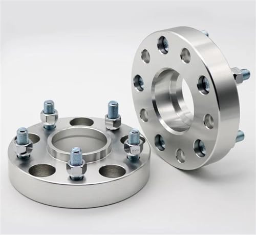 Entretoise Roue Adaptateur D'espacement Roue Aluminium Voiture 2 Pièces 15/20/25/30/35/40mm PCD 5x114.3 CB 54.1mm Combinaison À 5 Cosses Élargisseurs Voie cale(15mm)
