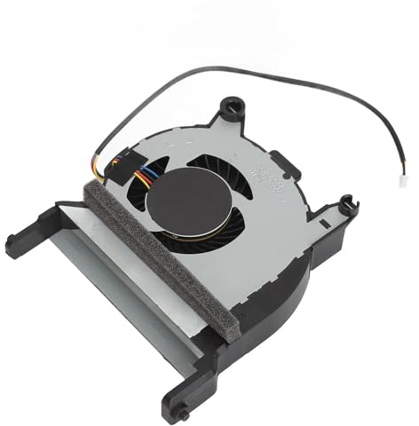 Fockety CPU Cooling Fan, Portable 4 Pin Mini PC Fan, DC 12V 0.5A Replacement for Elitedesk 800 G4 G5 705 G4 G5 for ProDesk 400 G6 405 600 Series