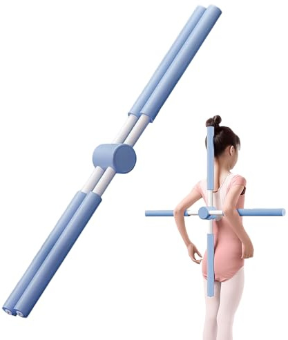 Stretching Stick – Telescopic Pilates Stick, Corrector – for Teens Office Fitness Yoga Pilates Training Exercise Indoor