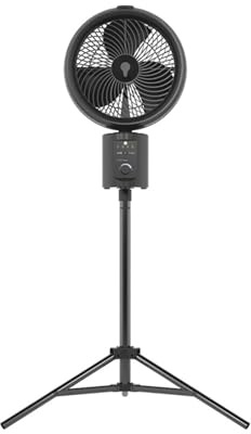 KIXZSAZ Cooling Fan With DC Brushless Motor For Quiet for Operation ABS Electric Fan Pedestal Ceiling Camping Floor