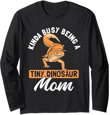 Gargoyle Gecko Reptile Lover | Funny Lizard Pet Owner Long Sleeve T-Shirt