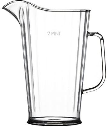 Cater4You 2 Pint Pitcher, Polycarbonate Plastic, 1420ml