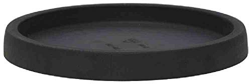 Floralo Untersetzer Terni frostsicher, rund, schwarz / granit, 56 cm
