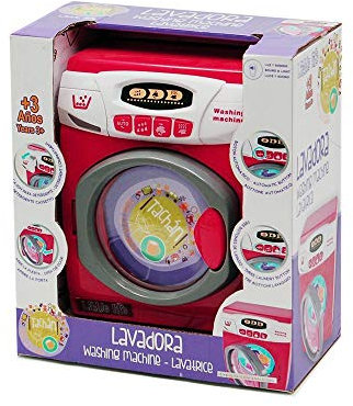 Tachan 46164 CPA Toy Group 46164 Little Life Spielzeug-Waschmaschine, Rot