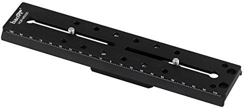 Haoge HQR-MS220II 220mm Camera Long Sliding QR Quick Release Plate for Sachtler FSB4 FSB6 FSB6T FSB8 FSB8T FSB10 FSB10T DV10 3+3 5+5 Video 14II DV2 DV4 DV6 DV8 DV8/100 ACE Tripod Fluid Head