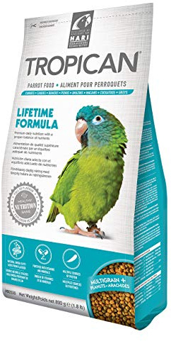 H-Ari Papageienfutter Hari TROPICAN Lifetime 4mm Granules 820gr.