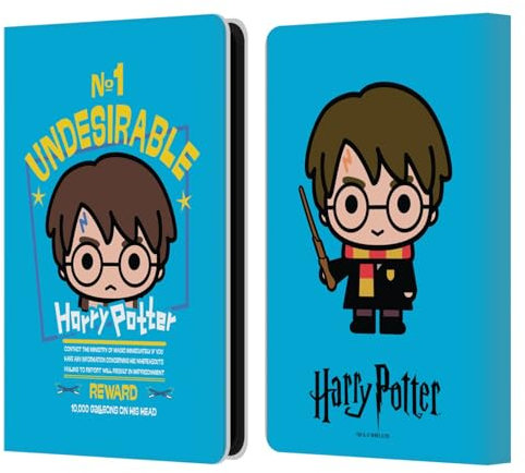 Head Case Designs Offizielle Harry Potter Behloung Deathly Hallows I Leder-Wallet-Hülle Kompatibel mit Kindle Paperwhite 5 (2021)
