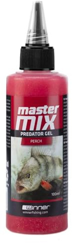 Tandem Baits Master Mix Predator lockande gel för abborre, effektiva fisketillbehör, lockmedel perfekt för spinndrag och döda fiskedrag, fisklocksmedel för abborre 100 ml
