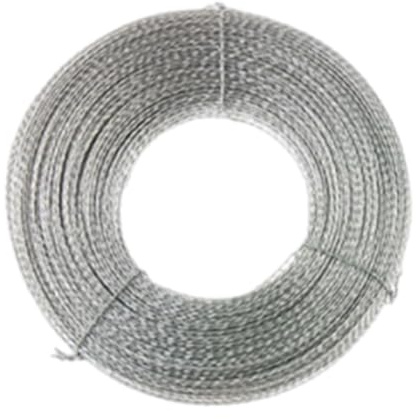 Generic Seal Wire Security Wire Double-Stranded Portable Security Cable Tamper Resistant for Goods Electricity Meters Gas Meter, 50M