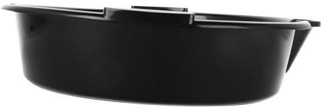 BESTYASH Bac De Vidange D'huile en Plastique 10 l pour Voiture Et Collecteur D'huile Moteur Usagée Étanche Bac De Récupération Automobile Pratique pour Garages Et Ateliers