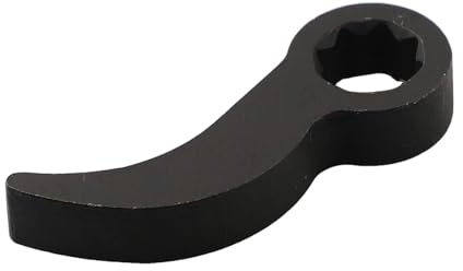 Jonikuper 12in Crowbar Adapter Head Tool for 1/2inch Drive for Ratchet Wrench, Effective for Various Prying Needs
