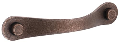 cyclingcolors Möbelgriff 128 mm Halti – Vintage Schubladen-/Schrankgriff mit Schrauben – Kupfer