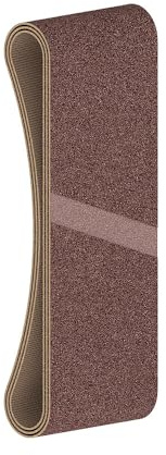 Bosch Professional 3 ud. Estuche de Bandas de Lija X440 Best for Wood and Paint (para Madera y Pintura, 75 x 457 mm, Grano 80, Accesorios para Lijadoras de Banda)