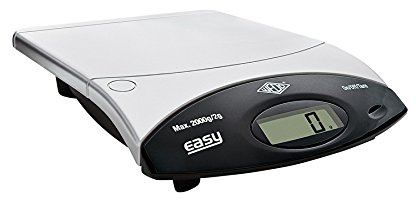 Wedo Briefwaage Easy elektronisch 2000g/2g lichtgrau/schwarz