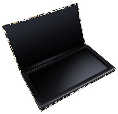 Allwon Magnetische Makeup Paletten Schale im beliebten Leoparden Look Leere Makeup Palette für Augenschminke Lippenstift oder Blush und Puder