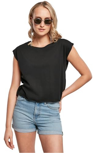 Urban Classics Ladies Organic Short Tee Black M