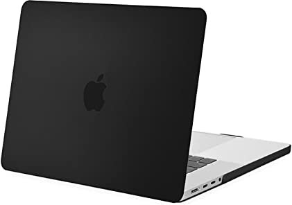 MOSISO Kompatibel mit MacBook Pro 16 Zoll Hülle M4 M3 M2 M1 2025 2024 2023-2021 A3403 A3186 A2991 A2780 A2485, Hartschale Schutzhülle für MacBook Pro 16,2 Liquid Retina XDR Display, Schwarz