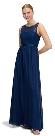 Vera Mont Damen Kleid Lang Ohne Arm Kleid