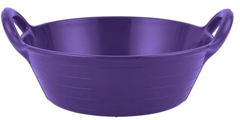 Red Gorilla Plas Medium Purple Skip Feed Bucket Tub Feeder Trough for Animal Feeding Garden Stable Building Site 20 Litre Capacity