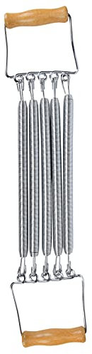 Leapiture Holzgriff, Abnehmbarer Feder-Brust-Expander, Widerstandsband, Brust-Expander, Feder-Brust-Expander, Haushaltsübungs-Muskel-Fitness-Ausrüstung