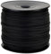 Geflochtenes Polypro-Seil, schwarz, Ø 1,5 mm, Spule 100 m – Außenseil, Bastelseil, DIY, Schwarz