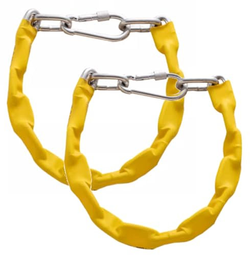 2 Set Legierung Schaukel Zubehör Strahl Schaukel Kette Sling Verbindung Gürtel Haken Schraube Feste Haken Verlängerung Kette