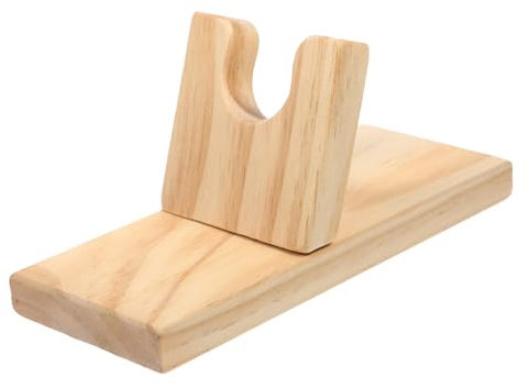 HOMOCONO Holzständer Für Heißklebepistole Stabiler Sicherer Halter Für Hot Glue Sprayer Platzsparendes Diy Werkzeug Für Basteln Heim Büroeinsatz Langlebiger Klebepistolenhalter Holzständer