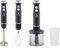 BEPER P102FRU151 Frullatore a Immersione 4 in 1, Mixer Multifunzione con Tritatutto 500ml, 1000 W, Fruste, Bicchiere 700ml, 4 Lame in Acciaio Inox, Blender Turbo & Pulse, Accessori Smontabili