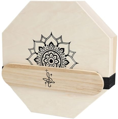 Vaguelly Holz Cajon-trommel Akustisches Kompaktes Cajon Design Leichtes Reise Percussion Instrument für Erwachsene und Anfänger