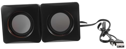 FELTECHELECTR Mini Altoparlanti USB per Laptop e Desktop Speaker Compatto e Portatile con Connessione USB Stabile Compatibile con Smartphone e Tablet Design Durevole e Facile da Pulire per