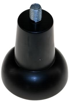 Piedino per Affettatrice Mod. MAXI Ø8 mm – H 42 mm – Gomma Antivibrazione – Adattabilità Universale – Made in Italy – Confezione da 4 Pezzi