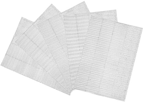 QUARKZMAN 5 Fogli A4 Cartone Ondulato Metallizzato Lucido Argento, 21 cm x 29,7 cm Carta Ondulata Brillante Per DIY Artigianato, Scrapbooking, Scatole Regalo