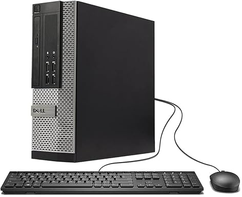 Dell Optiplex 7020 SFF Ordenador de sobremesa, Intel Core i5-4590T, 8 GB de RAM, 256 GB SSD, WiFi, Bluetooth, Teclado QWERTY de EE.UU., Windows 11 Pro (reacondicionado)