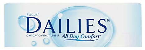 Focus Dailies All Day Comfort Tageslinsen weich | 30 Stück | BC 8.6 mm | DIA 13.8 mm | -08.50 Dioptrien