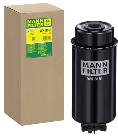 MANN-FILTER, WK 8161 Kraftstofffilter | Für Off-Highway, Schutz des Kraftstoffsystems, Injektorschutz, Zuverlässige Kraftstoffversorgung, Echte OE-Technologie