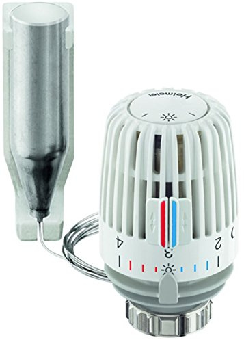 Heimeier Thermostatkopf mit Fernfühler 5m Kapilarrohr weiß 6005-00.500
