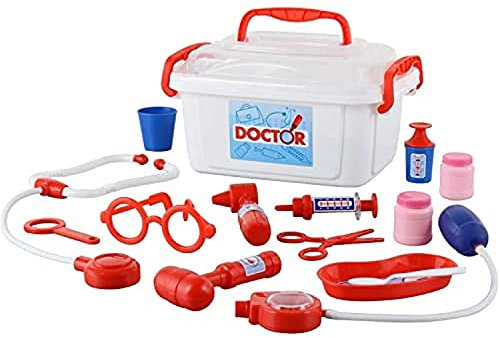 Coloma Doktorset Nr.2 in Box/Kontainer Kinder Doktorkoffer Arztkoffer Arzttasche