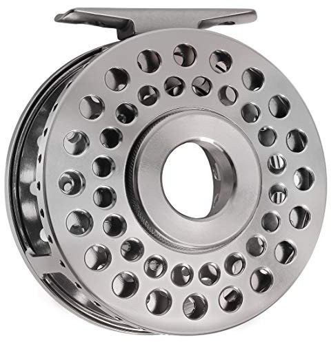CHANNELMAY Classic Click Stop Light Fly Fishing Rolle 5/6 CNC gefrästes Aluminium 86 mm Süßwasser Forellen, See, Bässe, Angeln