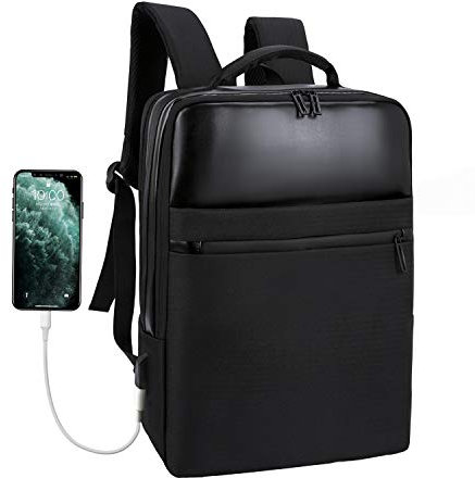 Laptop Zaino Antifurto, 15,6 Pollici Laptop Impermeabile Borsa da Scuola Portatile